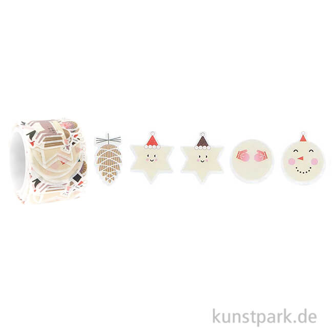 Artikelbild 1 des Artikels “Washi Sticker - I love Christmas, Figuren, 200 Stück “