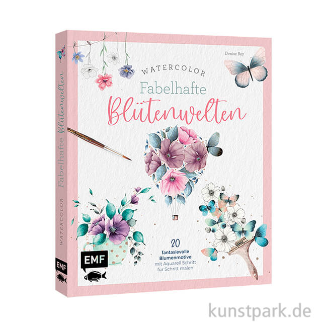 Artikelbild 1 des Artikels “Watercolor - Fabelhafte Blütenwelten, Edition Fischer “