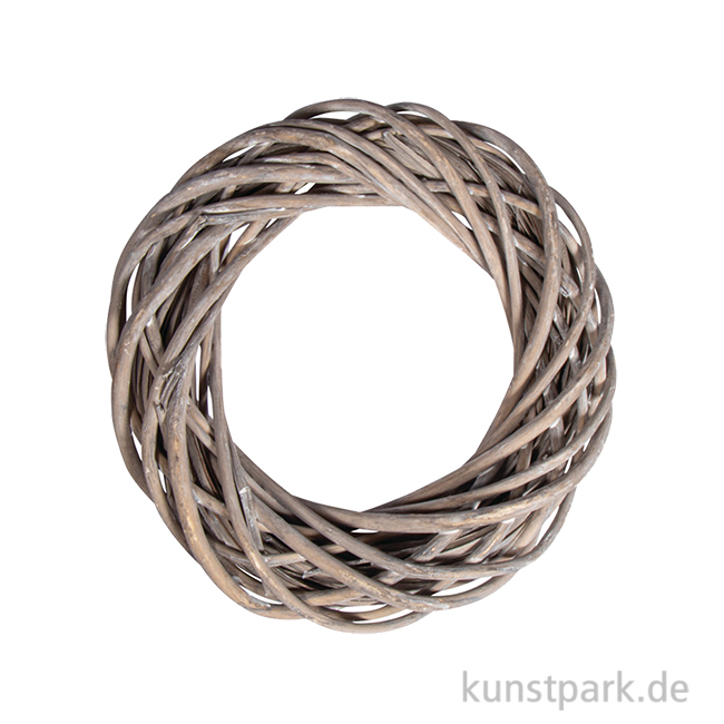 Artikelbild 1 des Artikels “Weidenkranz gewischt, silbergrau 25 cm“
