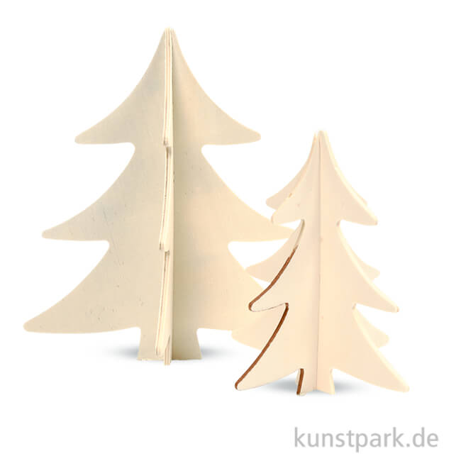 Artikelbild 1 des Artikels “Weihnachtsbaum aus Holz, 2 Stück sortiert “