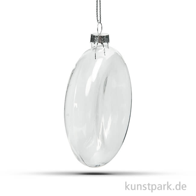 Artikelbild 1 des Artikels “Weihnachtskugel flach, Durchmesser 8 cm, 6 Stück “