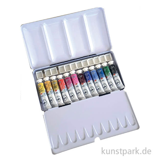 Artikelbild 1 des Artikels “White Nights Aquarellkasten mit 12 x 10 ml Tuben - Casanova Edition “