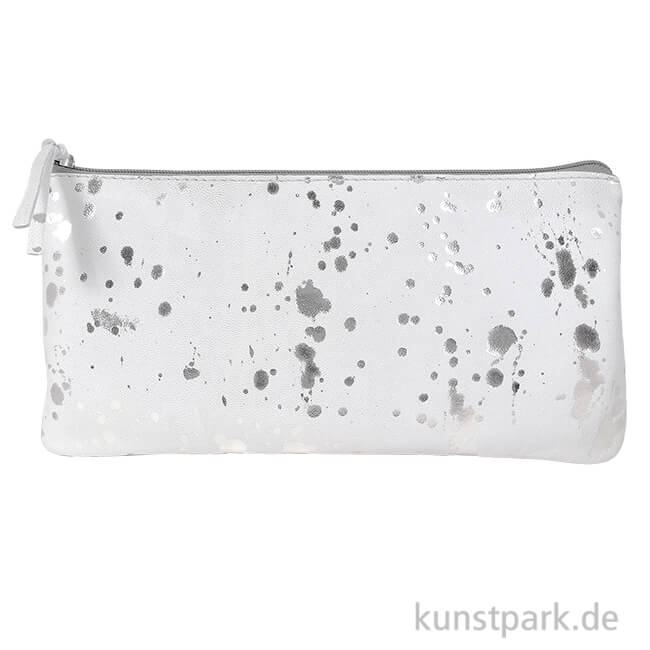 Artikelbild 1 des Artikels “Wildleder-Etui - Splash, Silber, Flach “