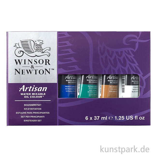 Artikelbild 1 des Artikels “Winsor & Newton ARTISAN Ölfarben Starter Set mit 6 x 37 ml “