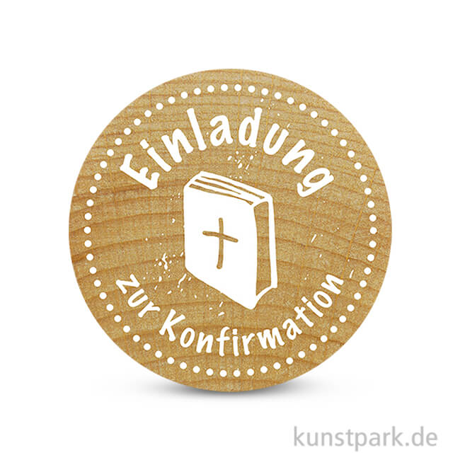 Artikelbild 1 des Artikels “Woodies Stempel - Einladung zur Konfirmation “
