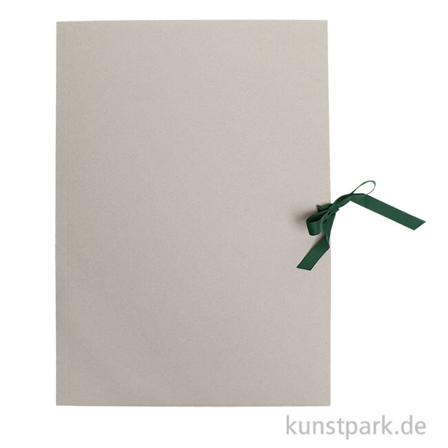 Artikelbild 1 des Artikels “Zeichenmappe aus Graukarton mit Band DIN A1“