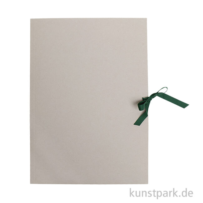 Artikelbild 1 des Artikels “Zeichenmappe aus Graukarton mit Band DIN A2“