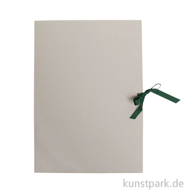Artikelbild 1 des Artikels “Zeichenmappe aus Graukarton mit Band DIN A3“