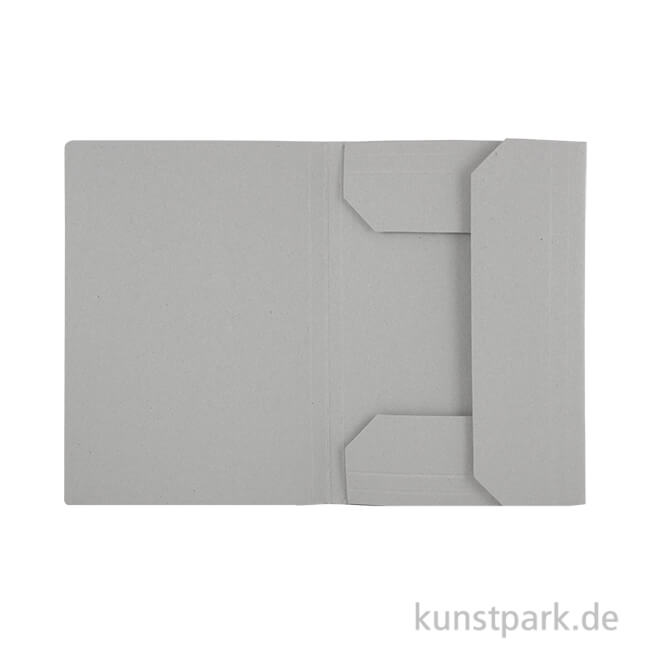 Artikelbild 1 des Artikels “Klassische Zeichnungsmappe aus hellgrauem Karton DIN A4 ohne Band“