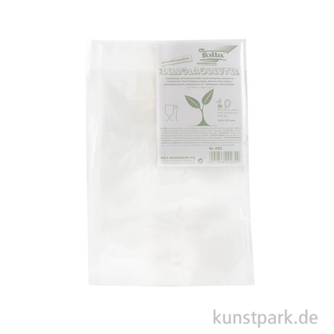 Artikelbild 1 des Artikels “Zellglasbeutel ohne Druck, 10 Stück 95x160 mm“