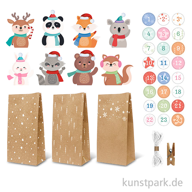 Artikelbild 2 des Artikels “Adventskalender Bastelset - Winter Friends “