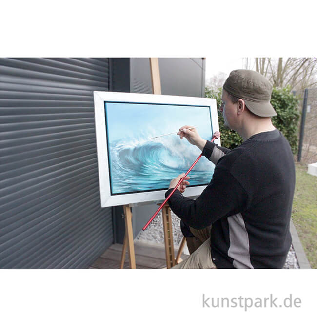 Artikelbild 2 des Artikels “Malstock mit Lederknauf “