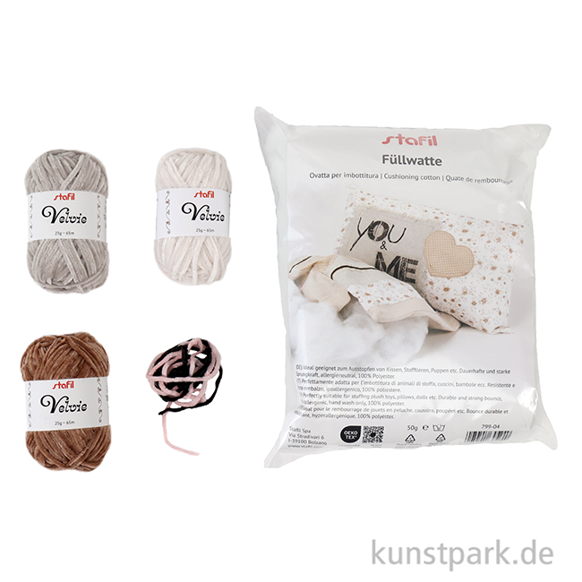 Artikelbild 2 des Artikels “Amigurumi Bastelset - Velvie Farm, Esel + Gans “
