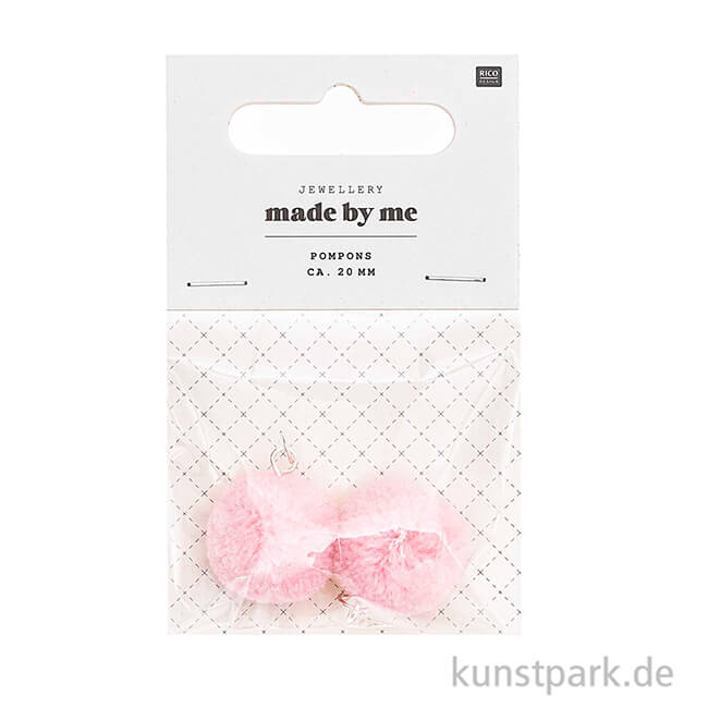 Artikelbild 2 des Artikels “Anhänger Pompons - Rosa, 2er Set “