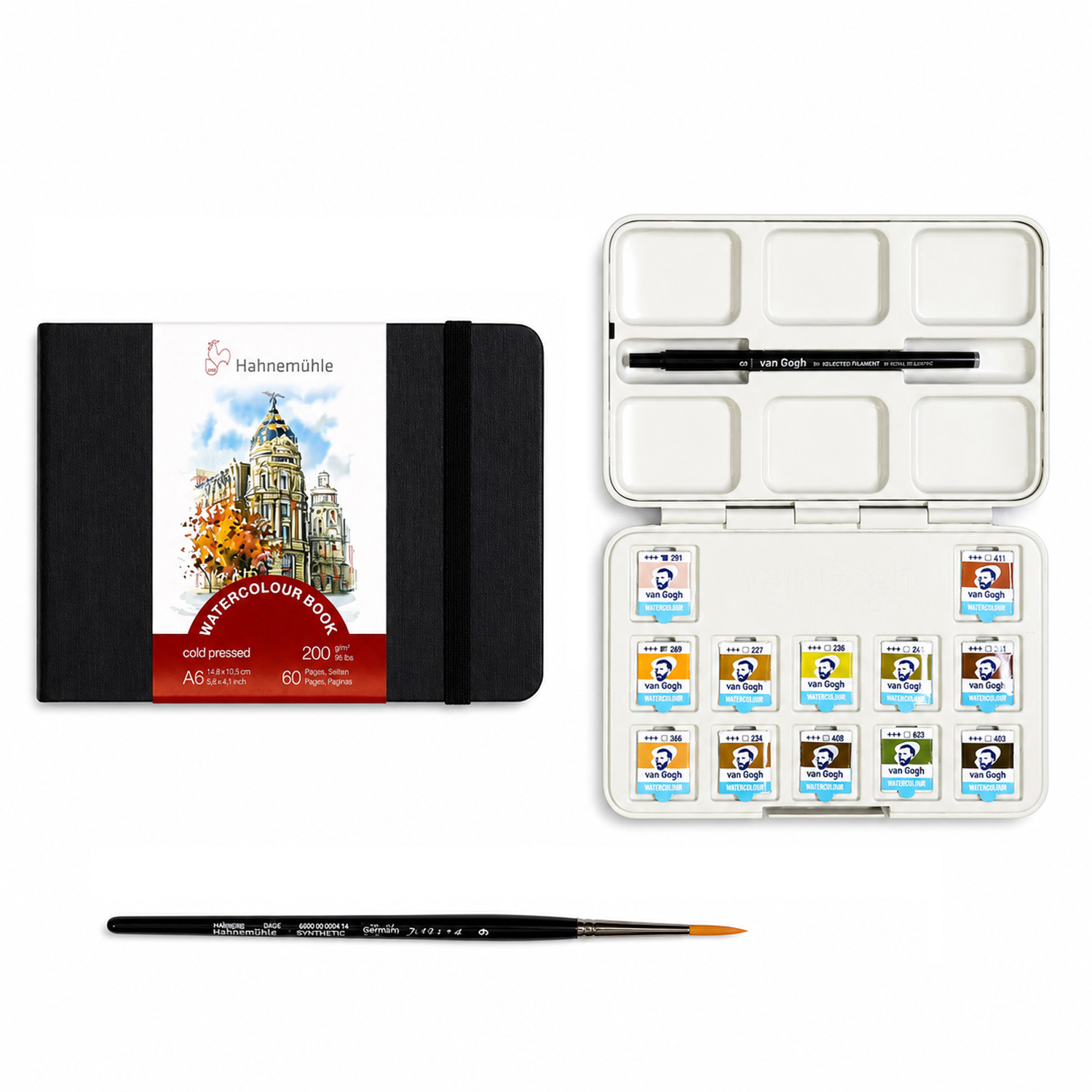 Artikelbild 2 des Artikels “Aquarell Landschaft Set - Natur malen “