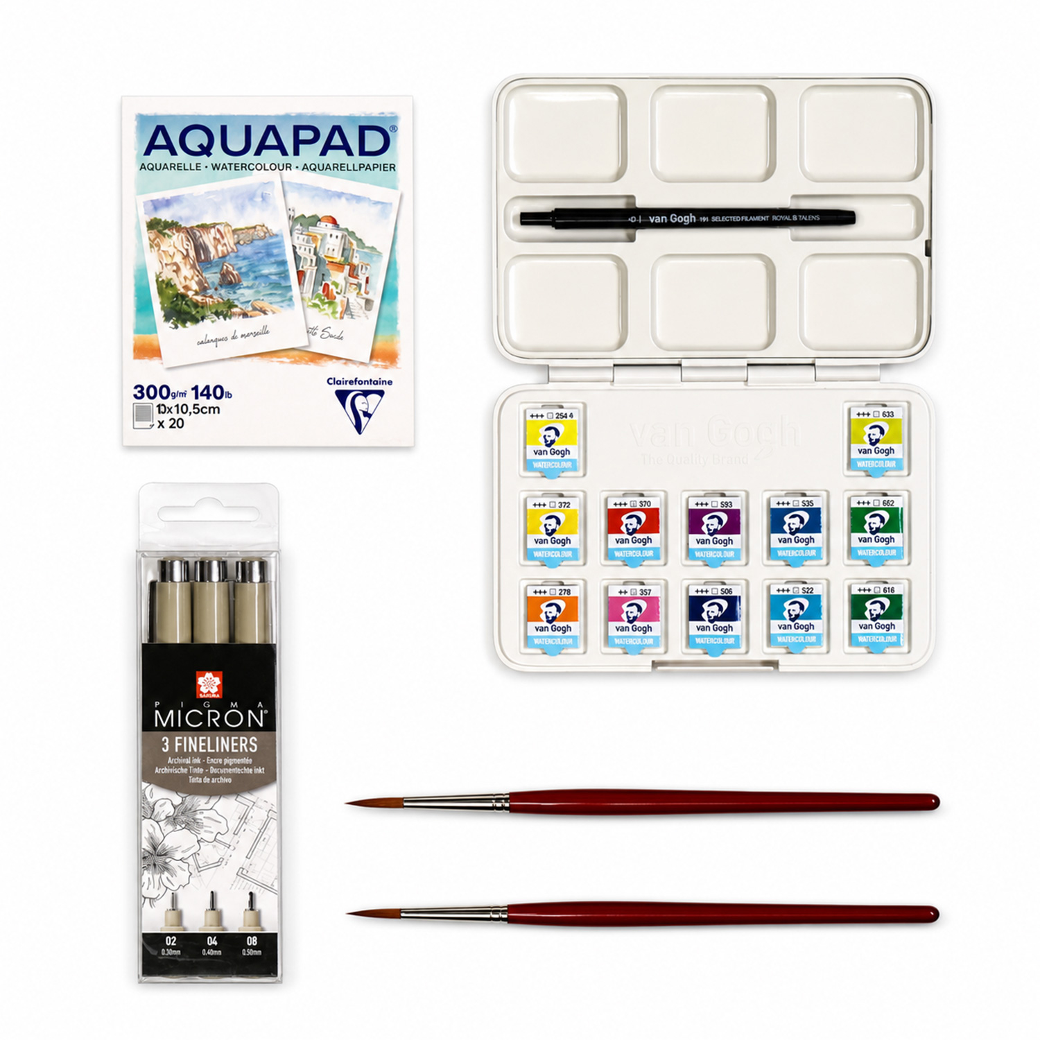 Artikelbild 2 des Artikels “Aquarell Set - Social Media “