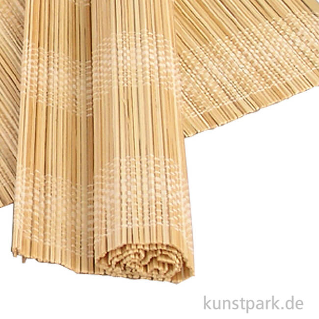 Artikelbild 2 des Artikels “Bambusmatte zum Filzen, Größe 45x30 cm, 4 Stück “
