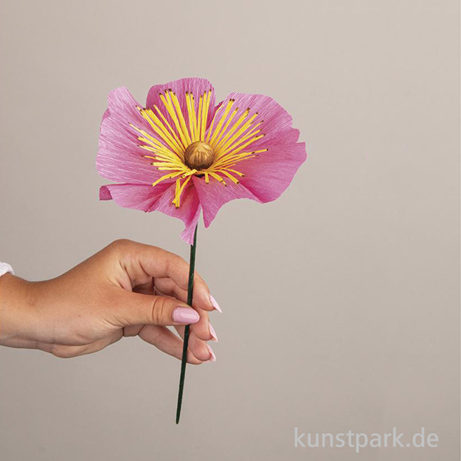 Artikelbild 2 des Artikels “Bastelset Krepppapier Blumen, Pastellfarben “
