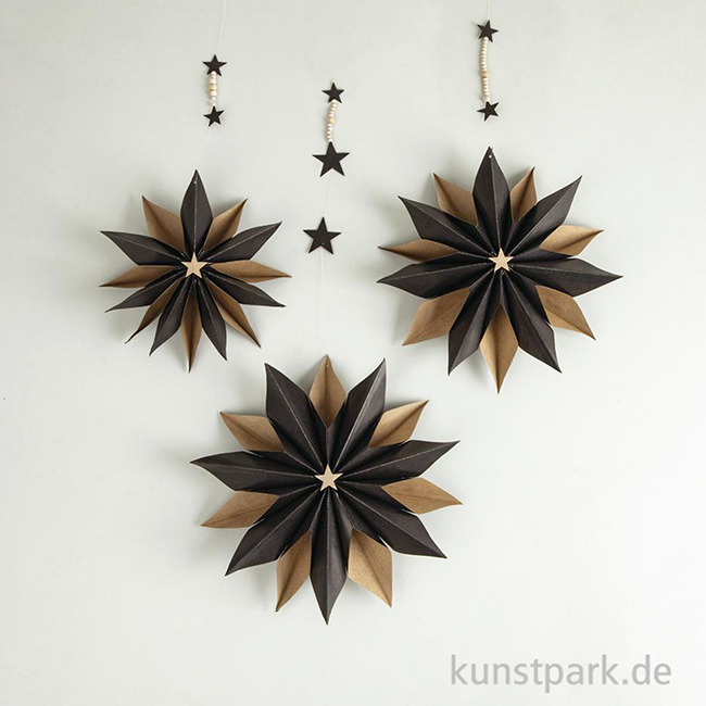 Artikelbild 2 des Artikels “Bastelset Papiersterne - Beautiful Stars, Material für 3 Sterne “