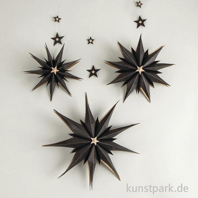 Artikelbild 2 des Artikels “Bastelset Papiersterne - Magic Stars, Material für 3 Sterne “