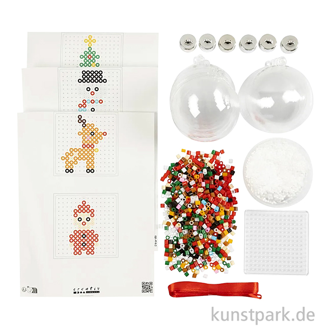 Artikelbild 2 des Artikels “Bastelset Weihnachtskugeln mit Bügelperlen “