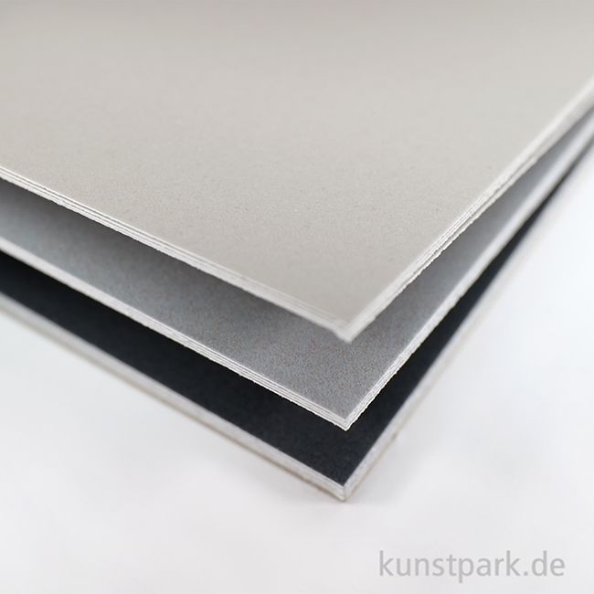 Artikelbild 2 des Artikels “Canson MI-TEINTES Velvet Block, 12 Blatt, 24 x 32 cm, 430 g, Grautöne “