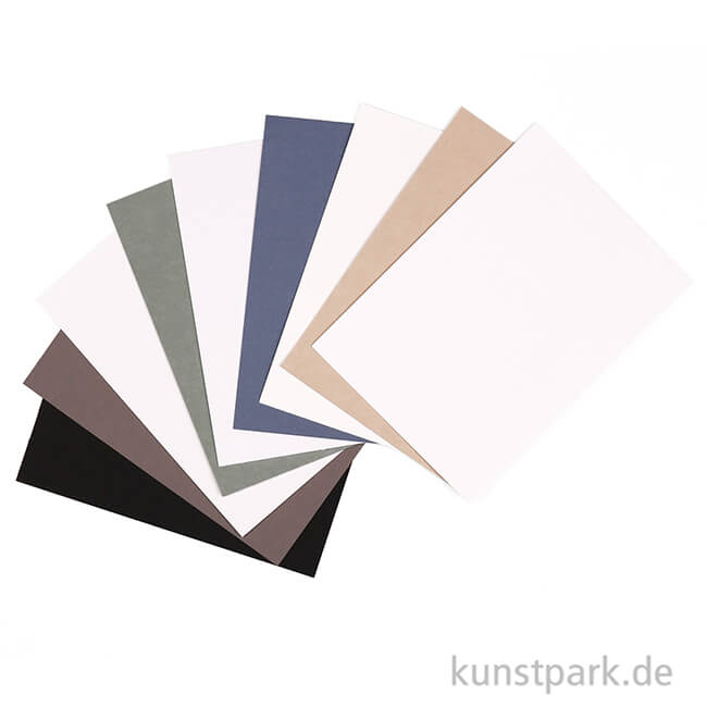 Artikelbild 2 des Artikels “Clairefontaine Paint'ON Papier Mix, 9 Farben, 250 g, 27 Blatt “