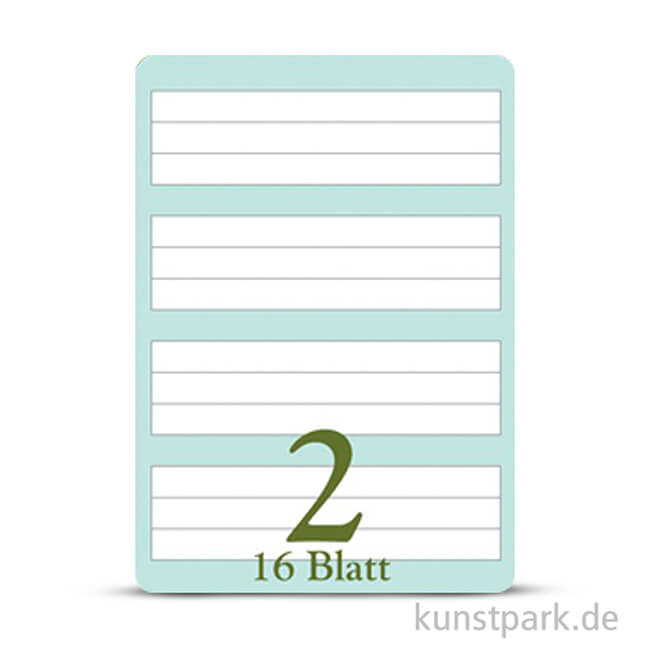 Artikelbild 2 des Artikels “Clairefontaine Schulheft DIN A4, 16 Blatt, 90g, Lin. 2, liniert “