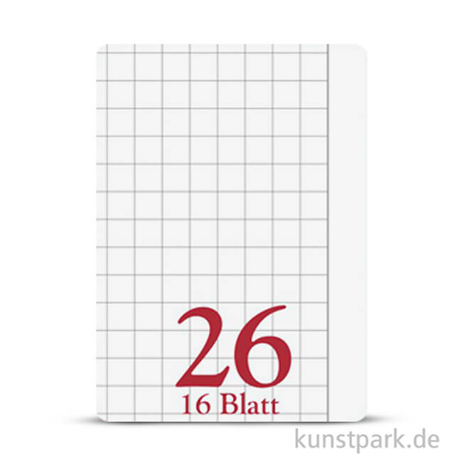 Artikelbild 2 des Artikels “Clairefontaine Schulheft DIN A4, 16 Blatt, 90g, Lin. 26, kariert 5 mm, mit Rand “