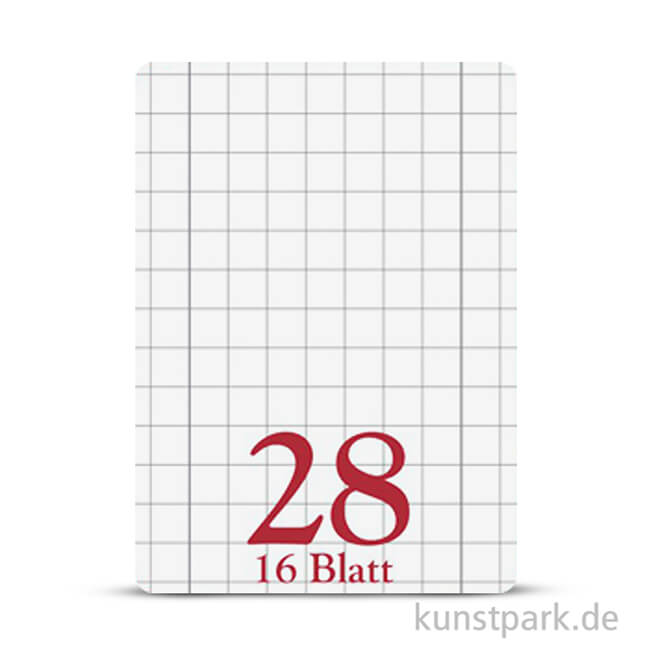 Artikelbild 2 des Artikels “Clairefontaine Schulheft DIN A4, 16 Blatt, 90g, Lin. 28, kariert “