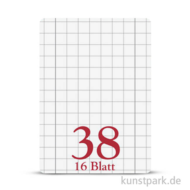 Artikelbild 2 des Artikels “Clairefontaine Schulheft DIN A4, 16 Blatt, 90g, Lin. 38, kariert gelocht “