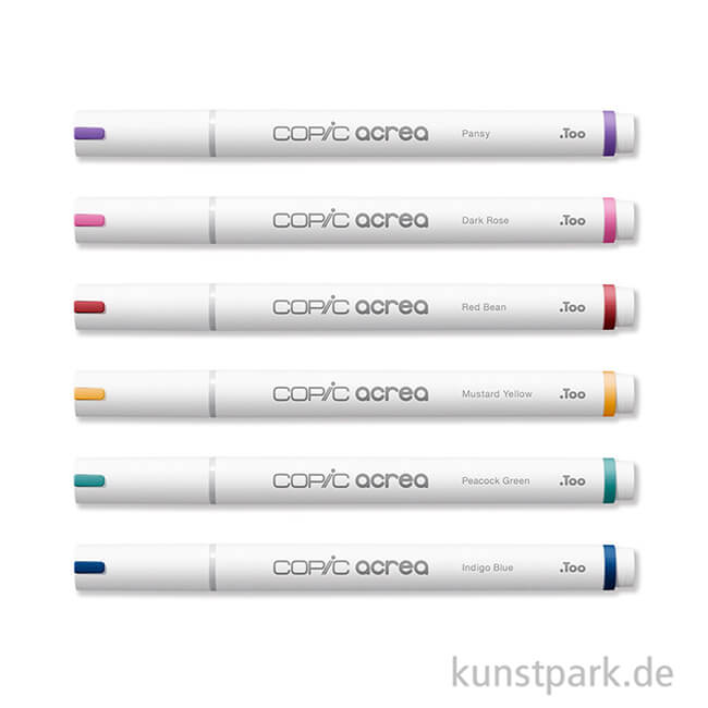 Artikelbild 2 des Artikels “COPIC acrea Paint Marker Set, Deep, 6 Stück “