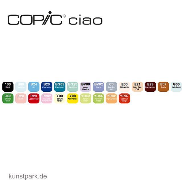 Artikelbild 2 des Artikels “COPIC ciao Set 24er - Basic “