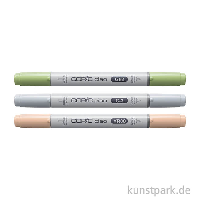 Artikelbild 2 des Artikels “COPIC ciao Set - 3er Natural Palette “