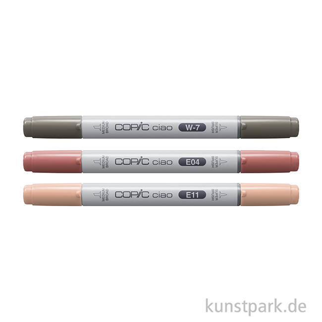 Artikelbild 2 des Artikels “COPIC ciao Set - 3er Warm Palette “