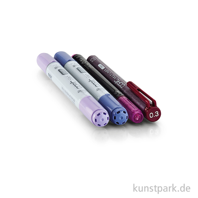 Artikelbild 2 des Artikels “COPIC Doodle Pack - Purple, 4 Stifte “