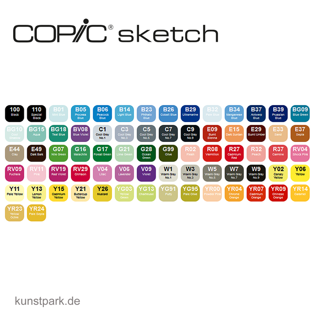 Artikelbild 2 des Artikels “COPIC sketch Set 72er - A “