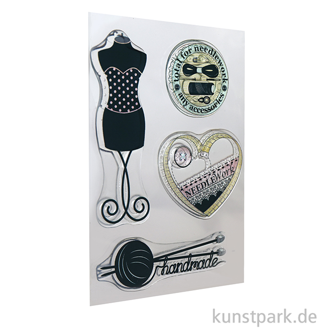 Artikelbild 2 des Artikels “CraftEmotions Clear Stamps - Couture Körper, DIN A6 “