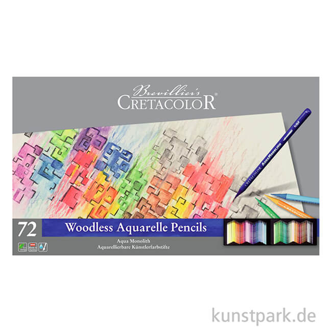 Artikelbild 2 des Artikels “Cretacolor AQUA MONOLITH - 72er Aquarell-Set im Metalletui “