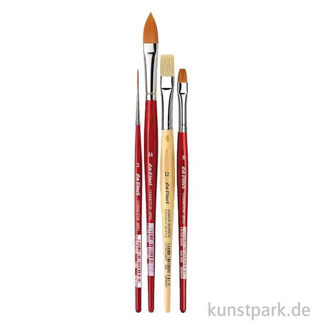 Artikelbild 2 des Artikels “da Vinci Aquarellpinsel Set mit 4 Pinseln - Mal mit Sabine “