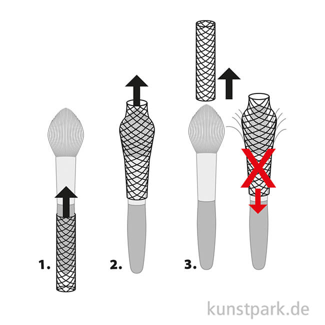 Artikelbild 2 des Artikels “da Vinci Pinselschutzhüllen - 12 Stück in 2 Größen “
