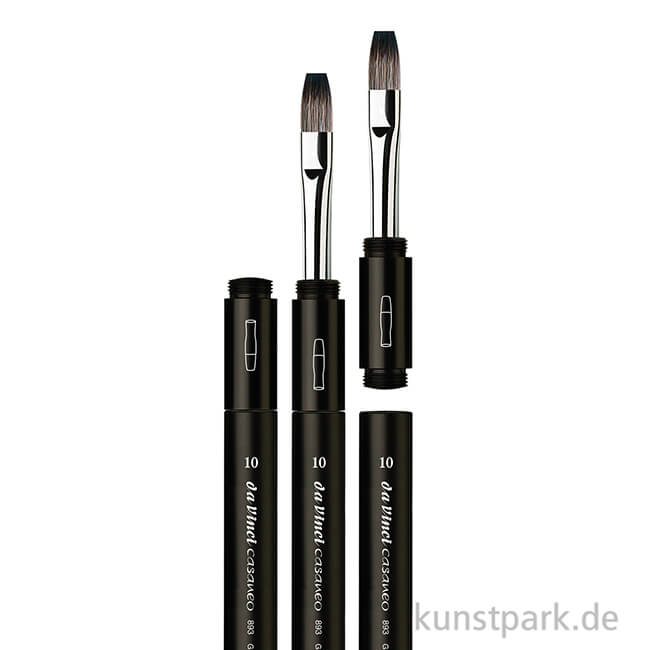 Artikelbild 2 des Artikels “da Vinci Serie 893T - CASANEO Aquarell Reisepinsel flach “
