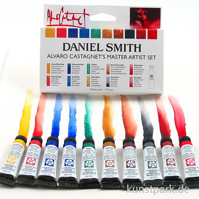 Artikelbild 2 des Artikels “Daniel Smith Extra Fine Watercolor - Alvaro Castagnet Set, 10 x 5 ml “