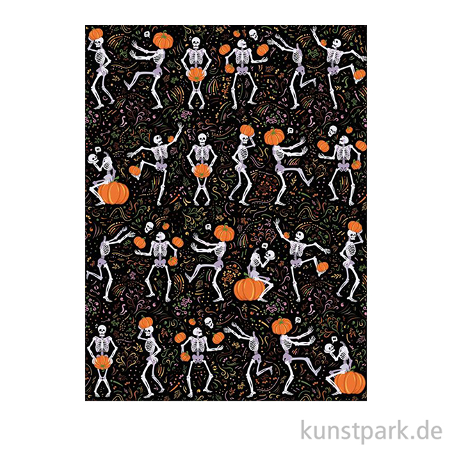 Artikelbild 2 des Artikels “DECOPATCH Texturpapiere Halloween Skelette - Limited Edition “
