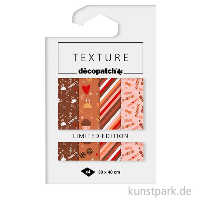 Artikelbild 2 des Artikels “DECOPATCH Texturpapiere Weihnachten Schokolade - Limited Edition “