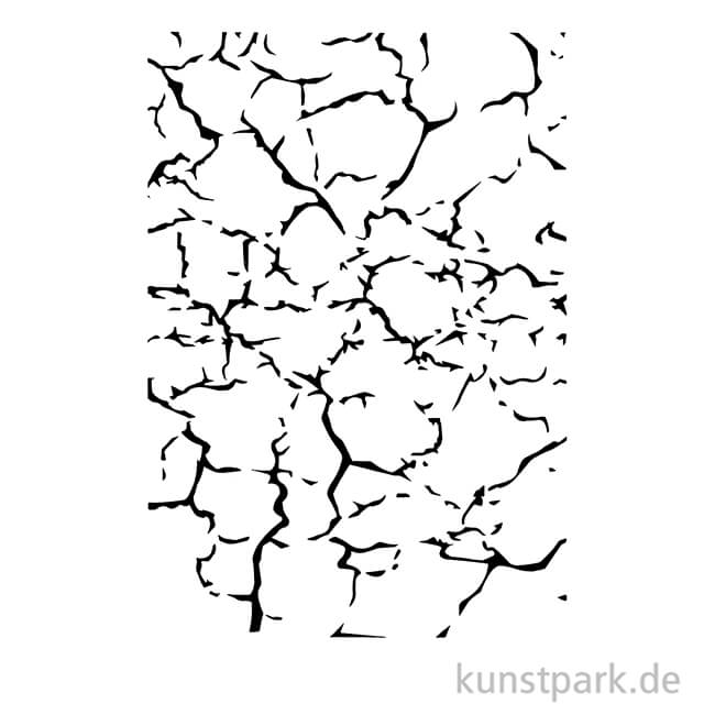 Artikelbild 2 des Artikels “Design Schablone Rissige Erde DIN A4 “