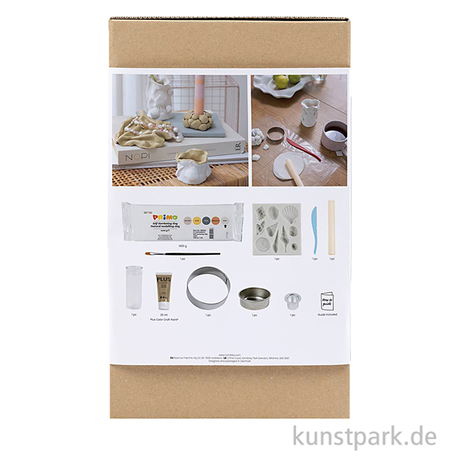 Artikelbild 2 des Artikels “DIY Bastelset - Kerzenhalter + Vasen mit Muscheln Modellieren “