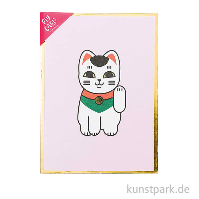 Artikelbild 2 des Artikels “DIY Card - Jardin Japonais, Winkekatze “