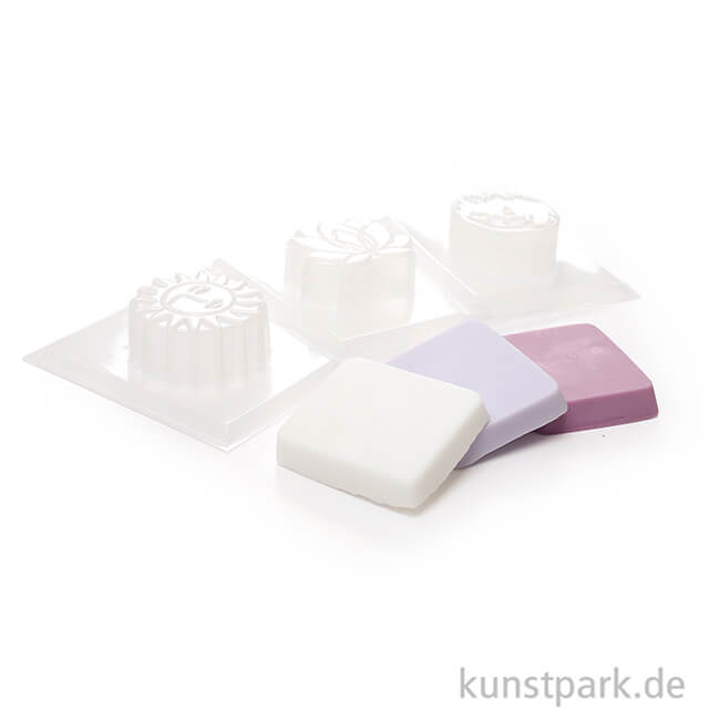 Artikelbild 2 des Artikels “DIY Set - Duschseifen, 3 Formen, Calm “