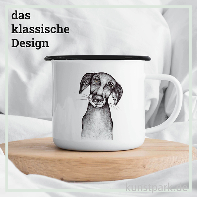 Artikelbild 2 des Artikels “Emailletasse - Jürgen, 500 ml “